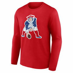 Drake Maye New England Patriots Nickname Long Sleeve T-Shirt - Red - NFL