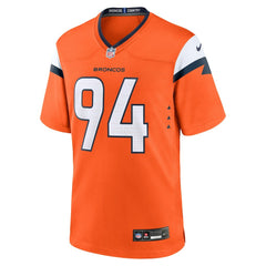 DeMarcus Ware Denver Broncos Team Retired Game Jersey - Orange - Nike