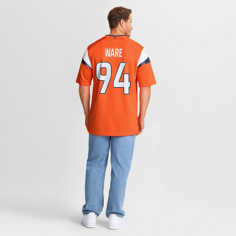 DeMarcus Ware Denver Broncos Team Retired Game Jersey - Orange - Nike