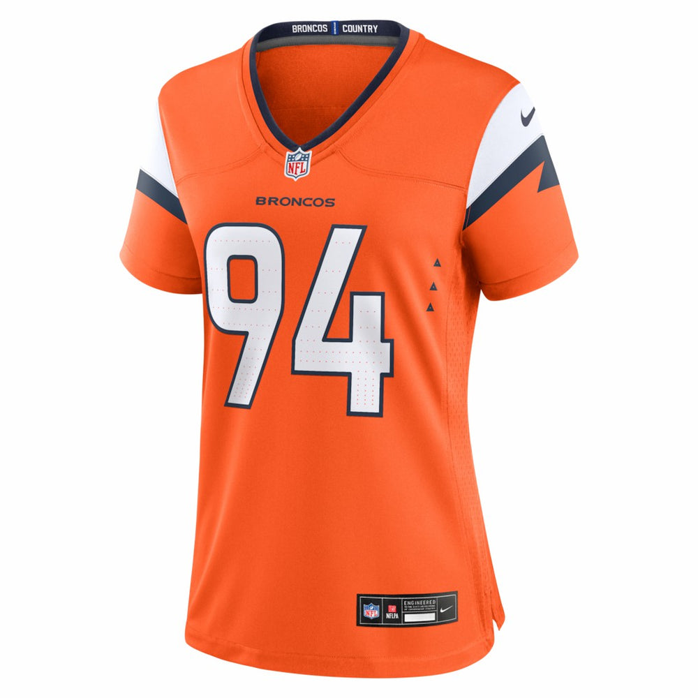 DeMarcus Ware Denver Broncos Women's Team Retired Game Jersey - Orange - Nike