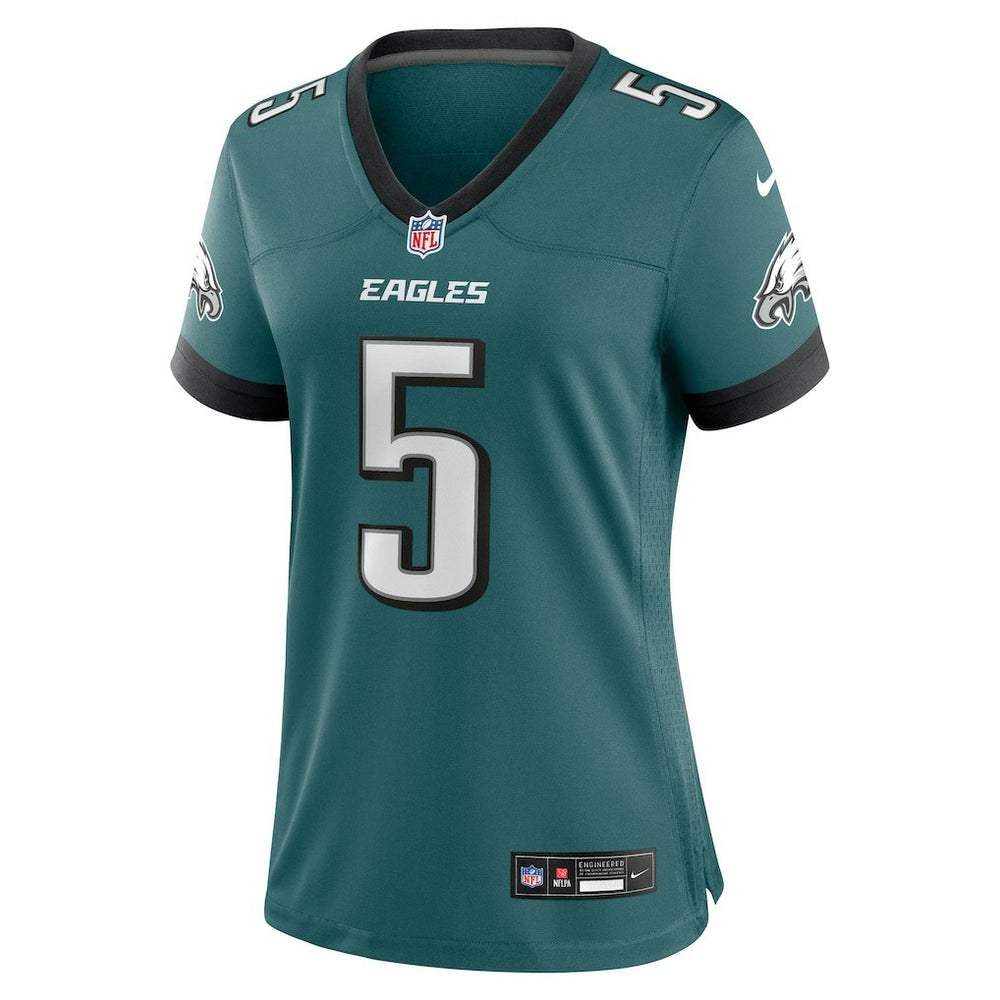 Donovan McNabb Philadelphia Eagles Women's Team Retired Game Jersey - Midnight Green - Nike