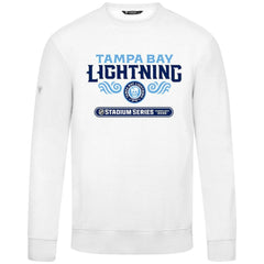 Tampa Bay Lightning Levelwear 2026 NHL Stadium Series Zane Stacked Sweatshirt - White | NHL online