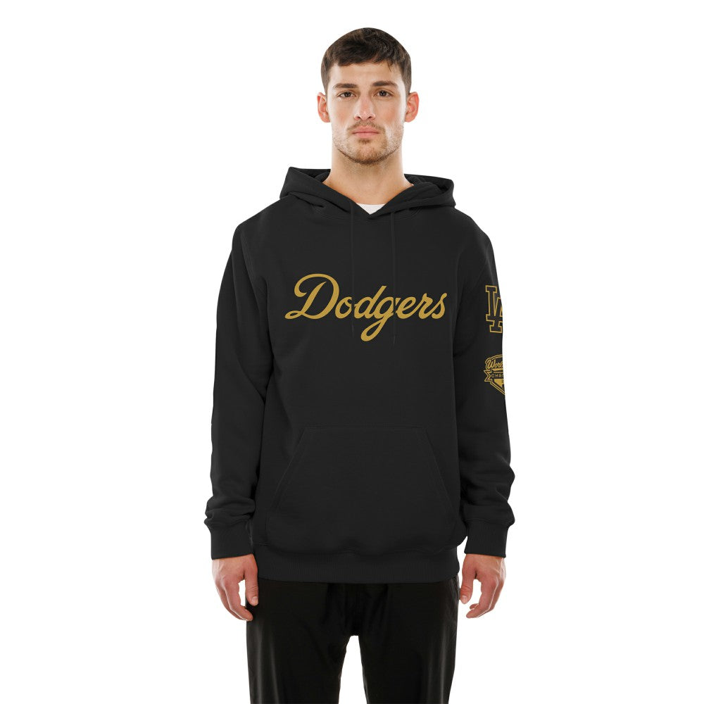 Los Angeles Dodgers New Era 2026 Gold Collection Logo Hoodie Sale