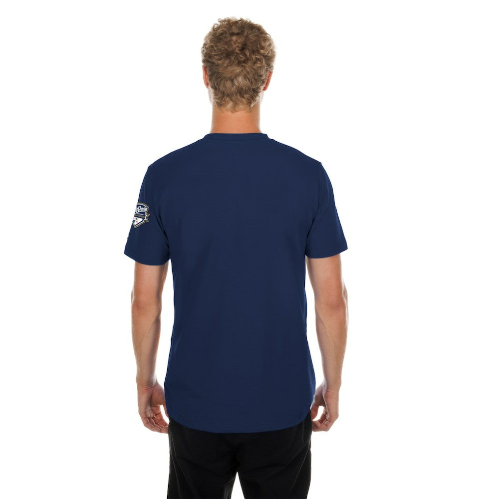 Los Angeles Dodgers New Era 2026 Gold Collection Logo & Patch T-Shirt Discount