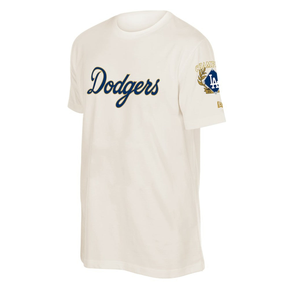 Los Angeles Dodgers New Era 2026 Gold Collection Logo & Patch T-Shirt Online