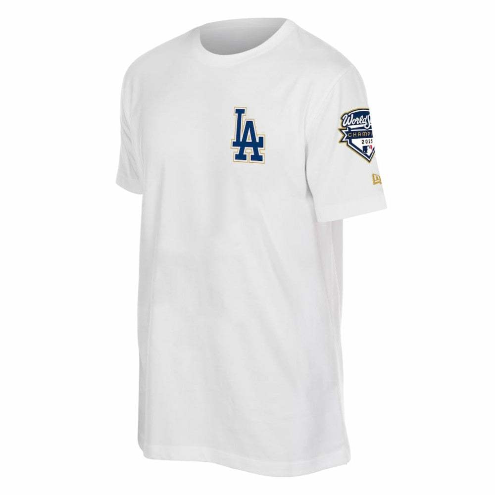 Los Angeles Dodgers New Era 2026 Gold Collection Logo & Patch T-Shirt Sale