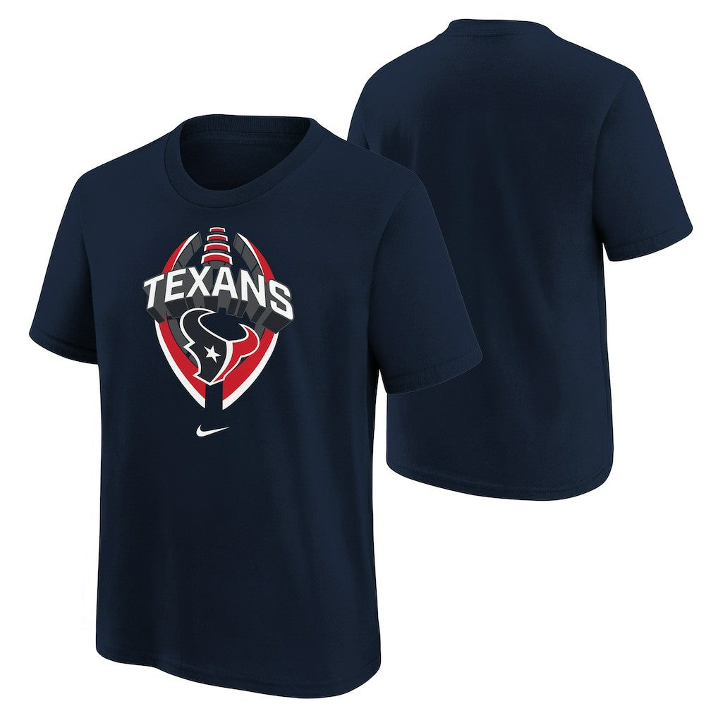 Houston Texans Youth Icon Legend T-Shirt - Navy - Nike