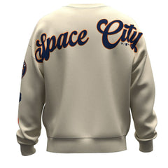 Houston Astros Fanatics Unisex Spirit Jersey Fleece Crewneck Pennant Sweatshirt for sale