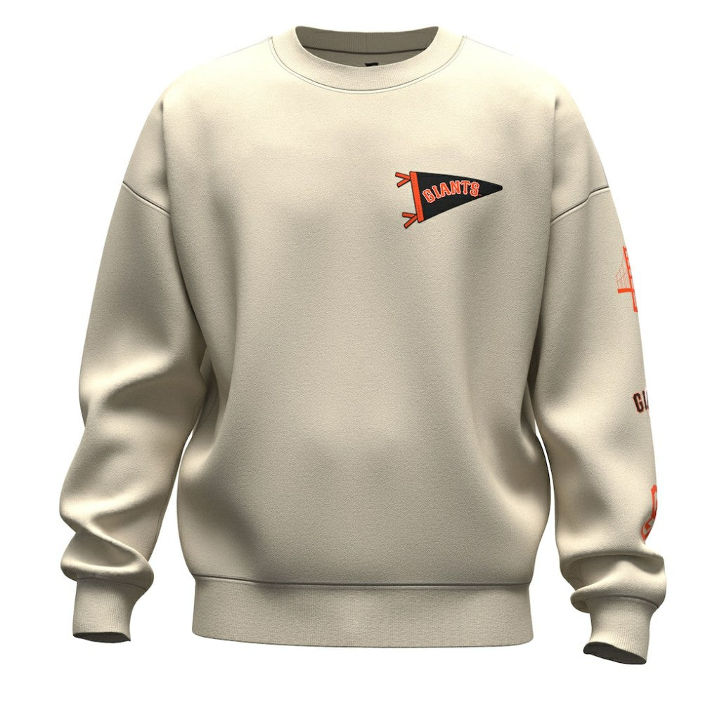 San Francisco Giants Fanatics Unisex Spirit Jersey Fleece Crewneck Pennant Sweatshirt Sale