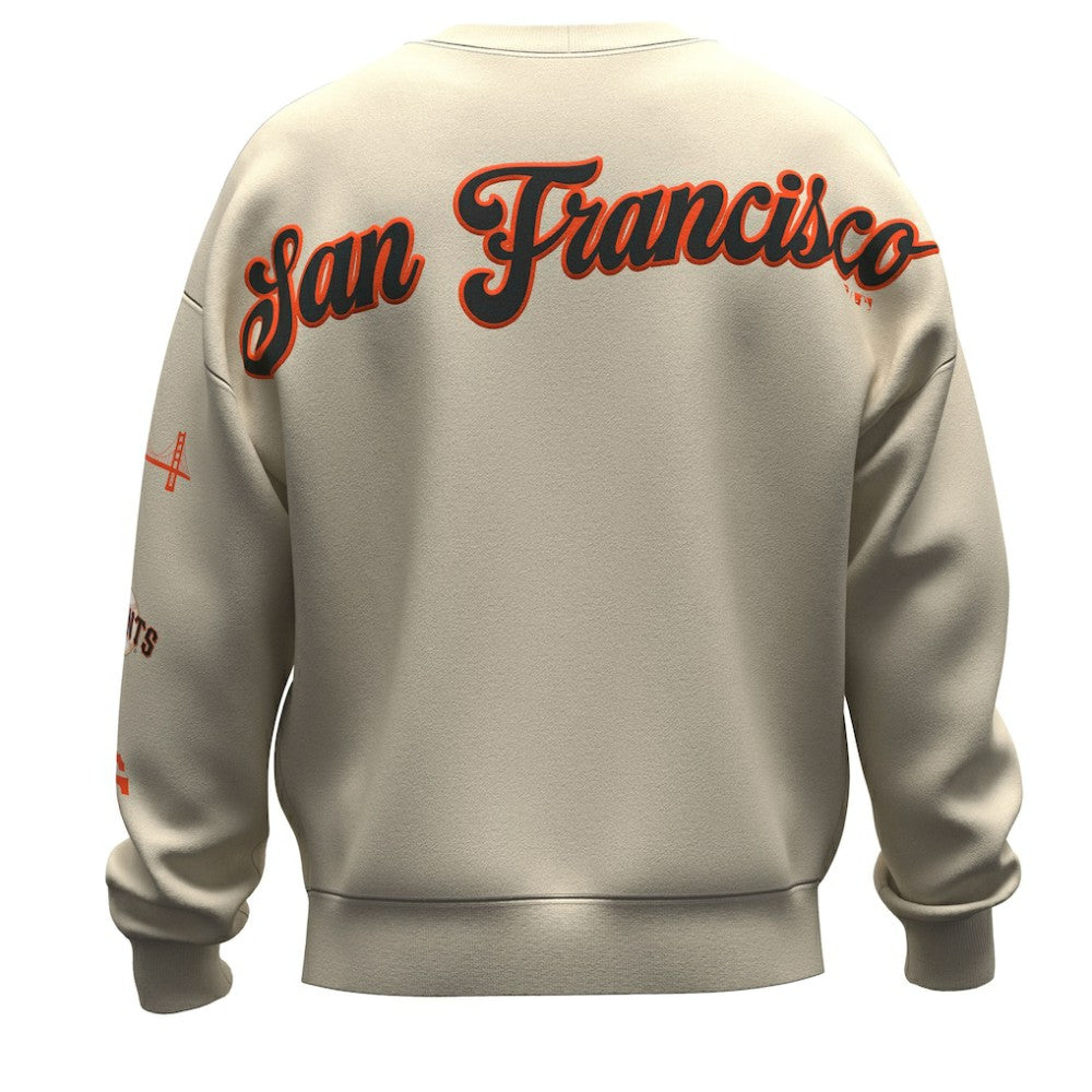 San Francisco Giants Fanatics Unisex Spirit Jersey Fleece Crewneck Pennant Sweatshirt Sale