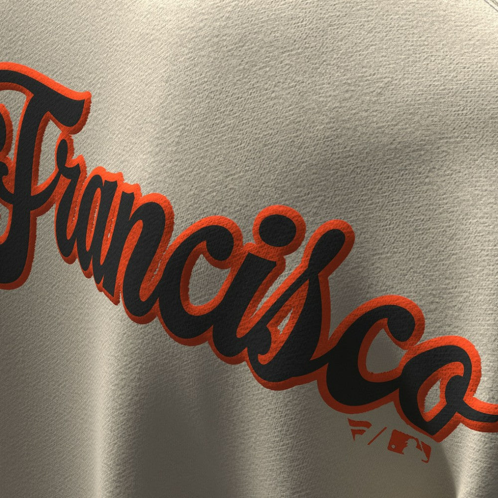 San Francisco Giants Fanatics Unisex Spirit Jersey Fleece Crewneck Pennant Sweatshirt Sale
