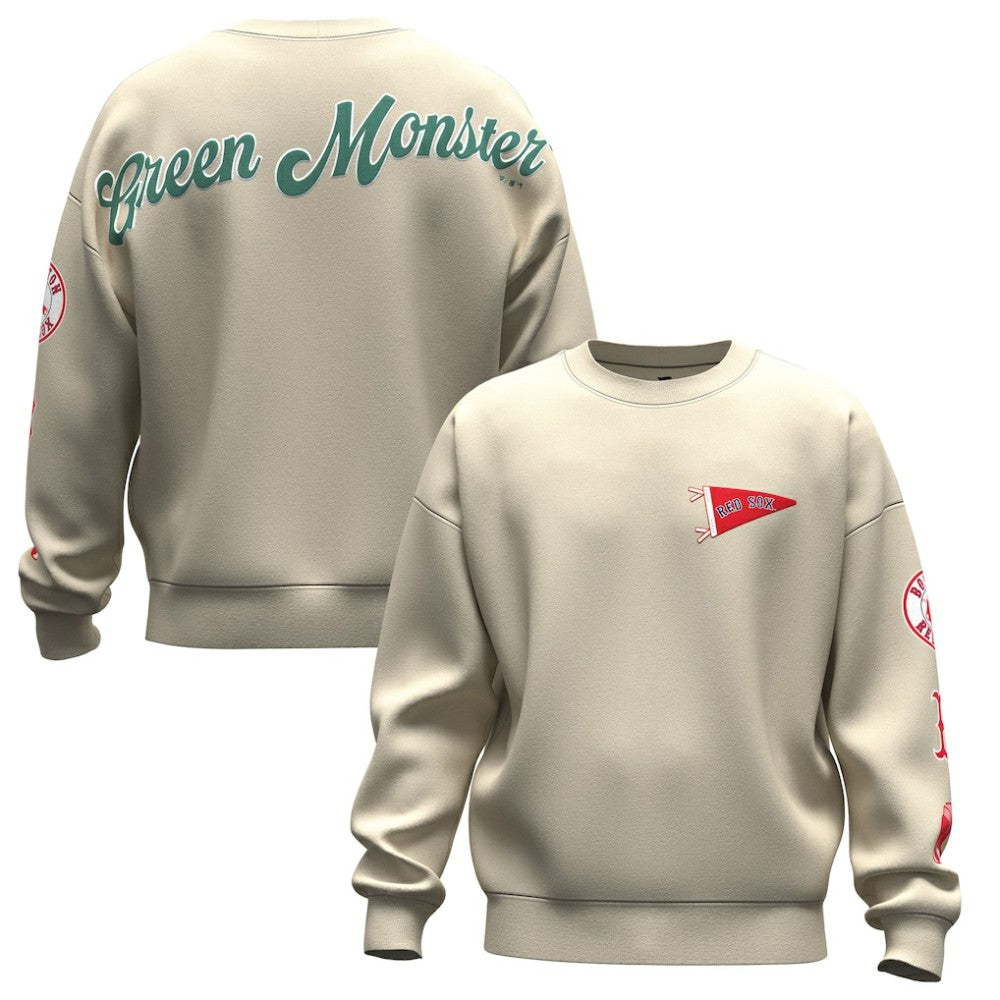 Boston Red Sox Fanatics Unisex Spirit Jersey Fleece Crewneck Pennant Sweatshirt Near Me