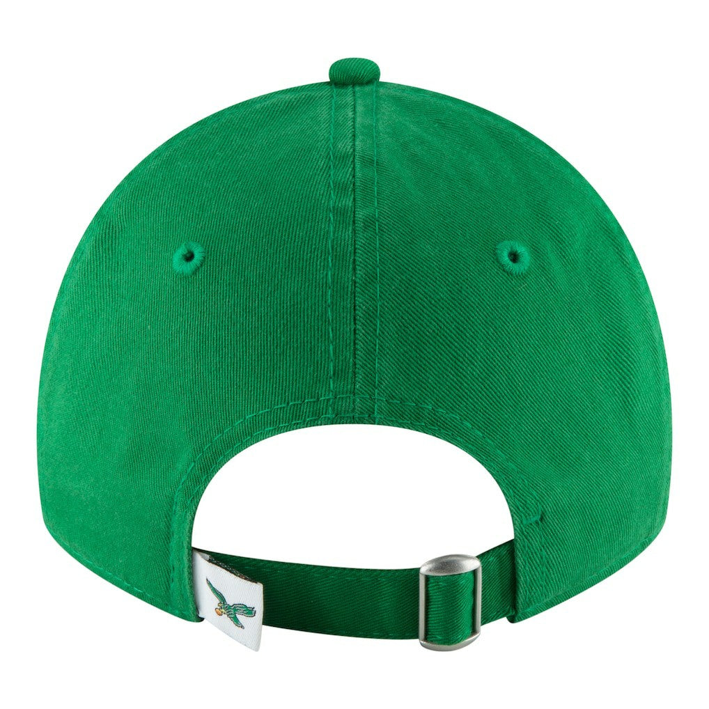 Philadelphia Eagles New Era Women's Throwback 9TWENTY Adjustable Hat - Kelly Green - NFL