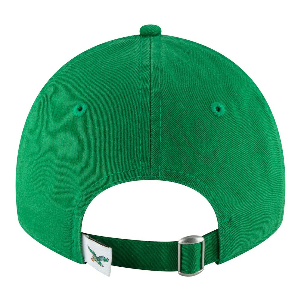 Philadelphia Eagles New Era Women's Throwback 9TWENTY Adjustable Hat - Kelly Green - NFL