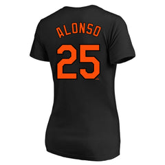 Pete Alonso Baltimore Orioles Profile Women's Plus Size Name & Number V-Neck T-Shirt for sale