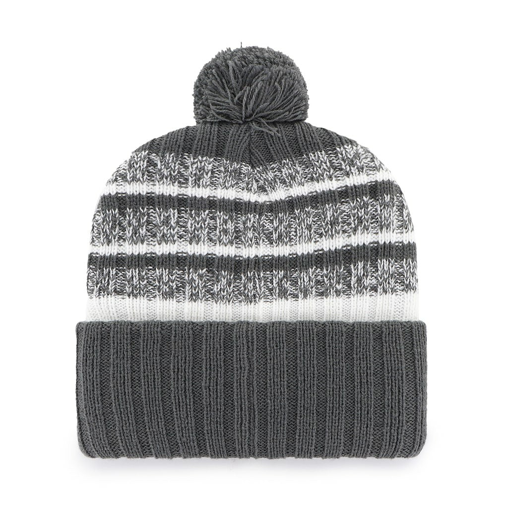 Chicago Bears '47 Tavern Cuffed Knit Hat with Pom - Charcoal - 47 brand