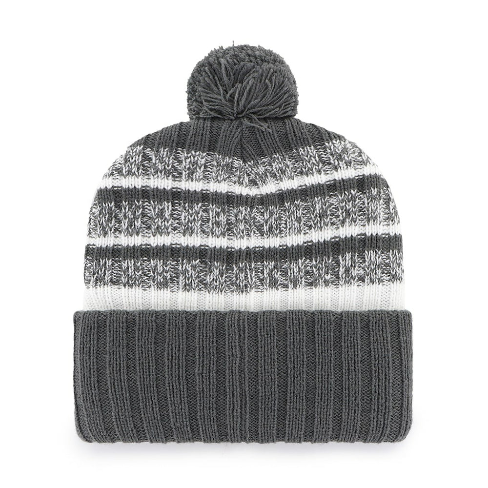 Chicago Bears '47 Tavern Cuffed Knit Hat with Pom - Charcoal - 47 brand