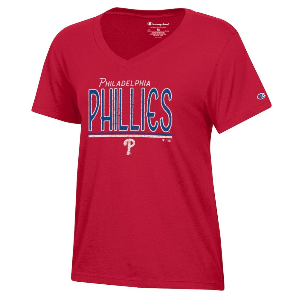 Philadelphia Phillies Champion Women's Core V-Neck T-Shirt Online