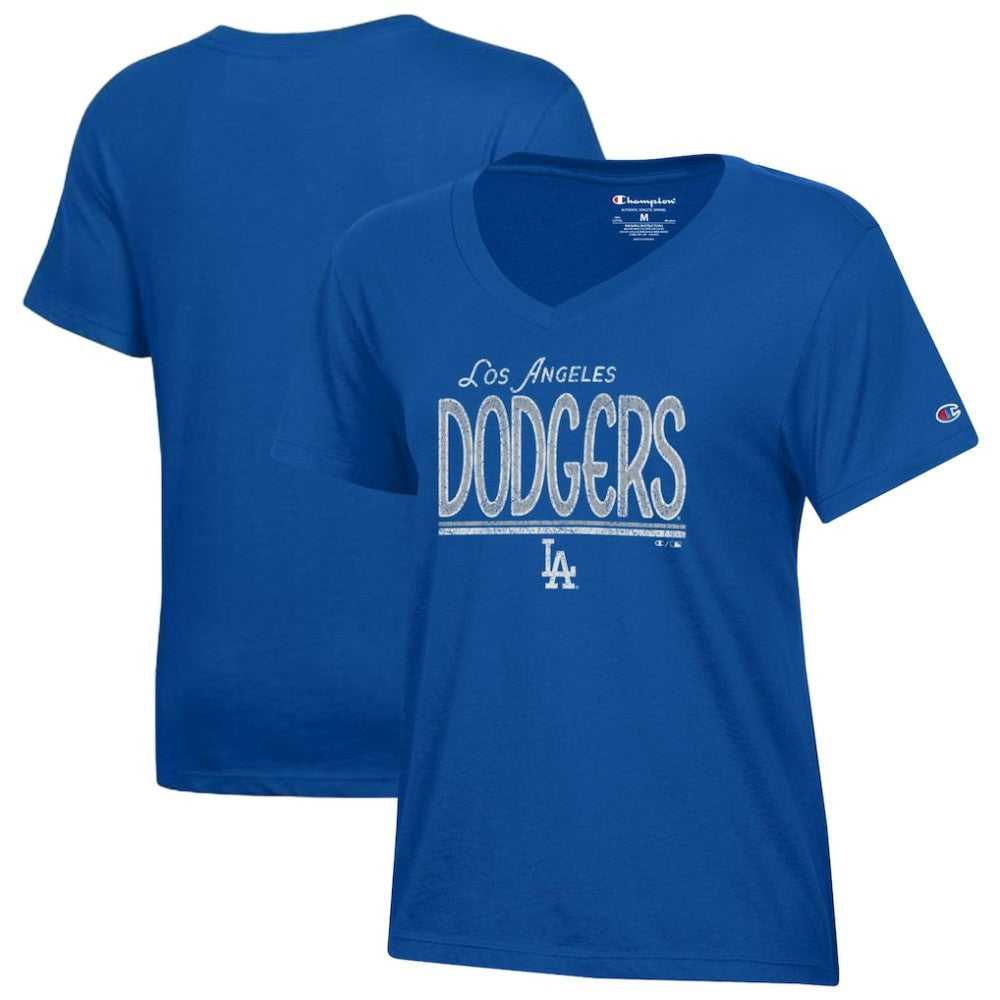 Los Angeles Dodgers Champion Women's Core V-Neck T-Shirt Near Me
