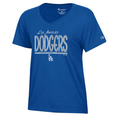 Los Angeles Dodgers Champion Women's Core V-Neck T-Shirt Near Me