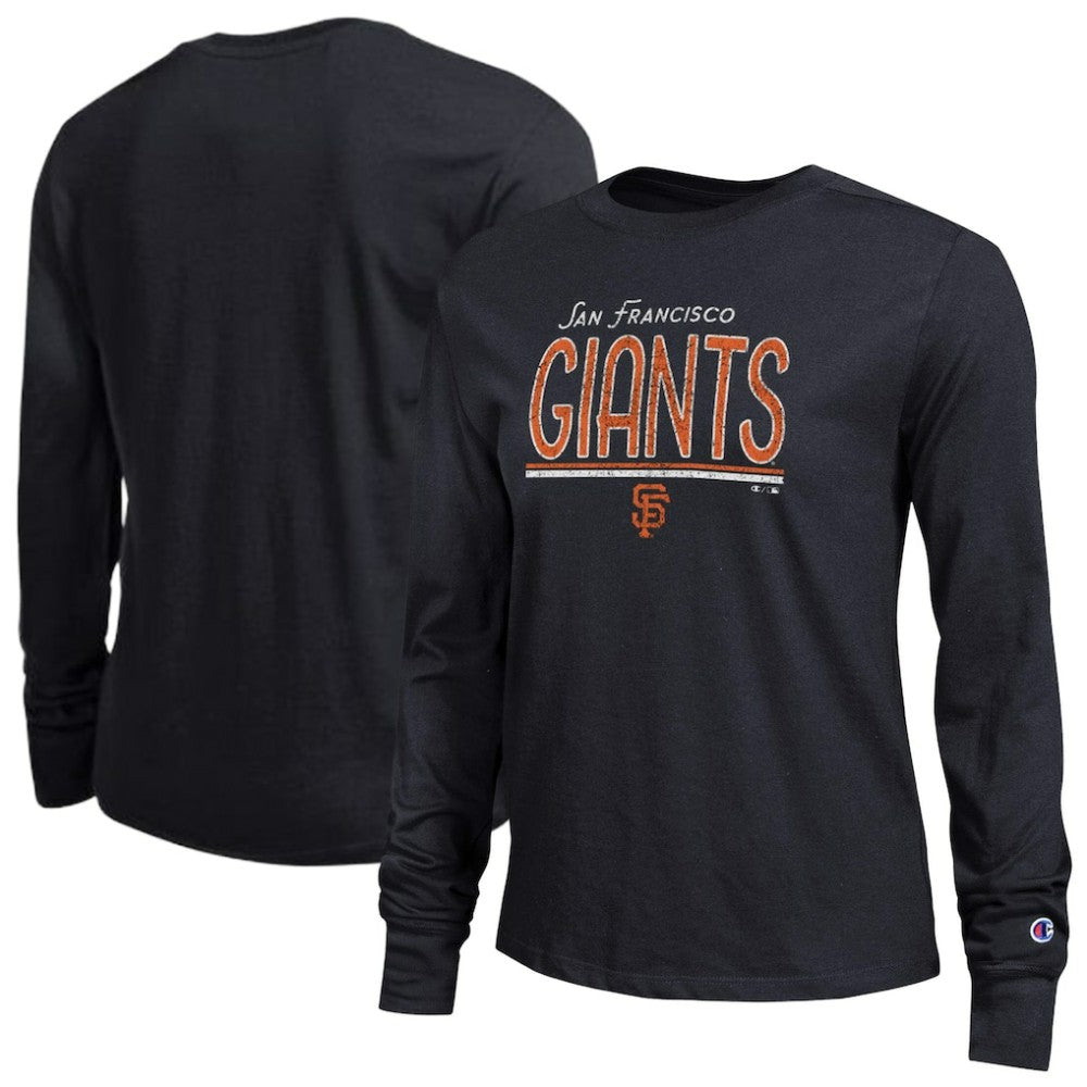 San Francisco Giants Champion Women's Long Sleeve T-Shirt Sale