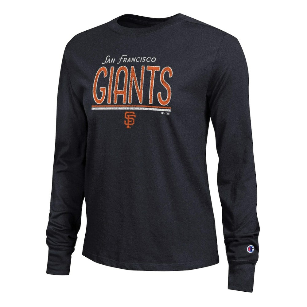 San Francisco Giants Champion Women's Long Sleeve T-Shirt Sale