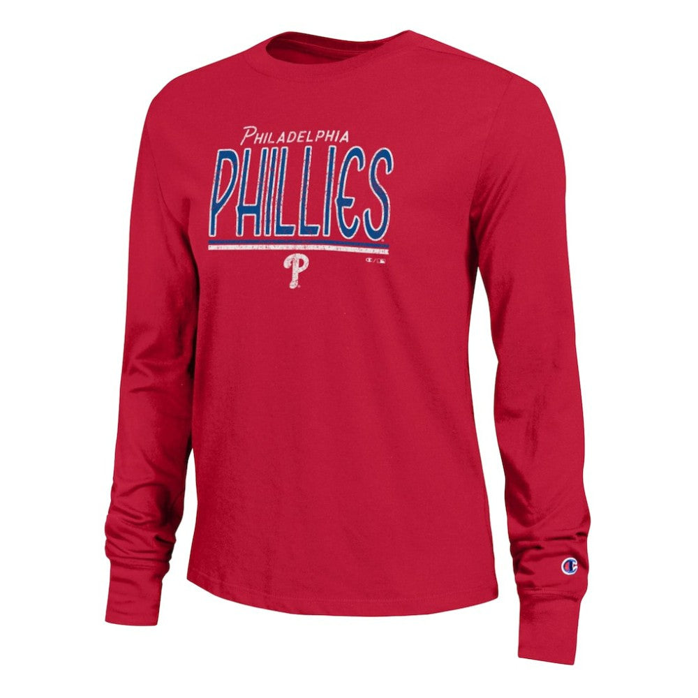 Philadelphia Phillies Champion Women's Long Sleeve T-Shirt for sale