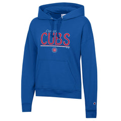 Chicago Cubs Champion Women's Vintage Powerblend Hoodie Discount
