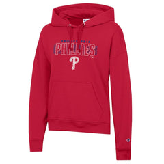 Philadelphia Phillies Champion Women's Distressed Powerblend Hoodie Outlet