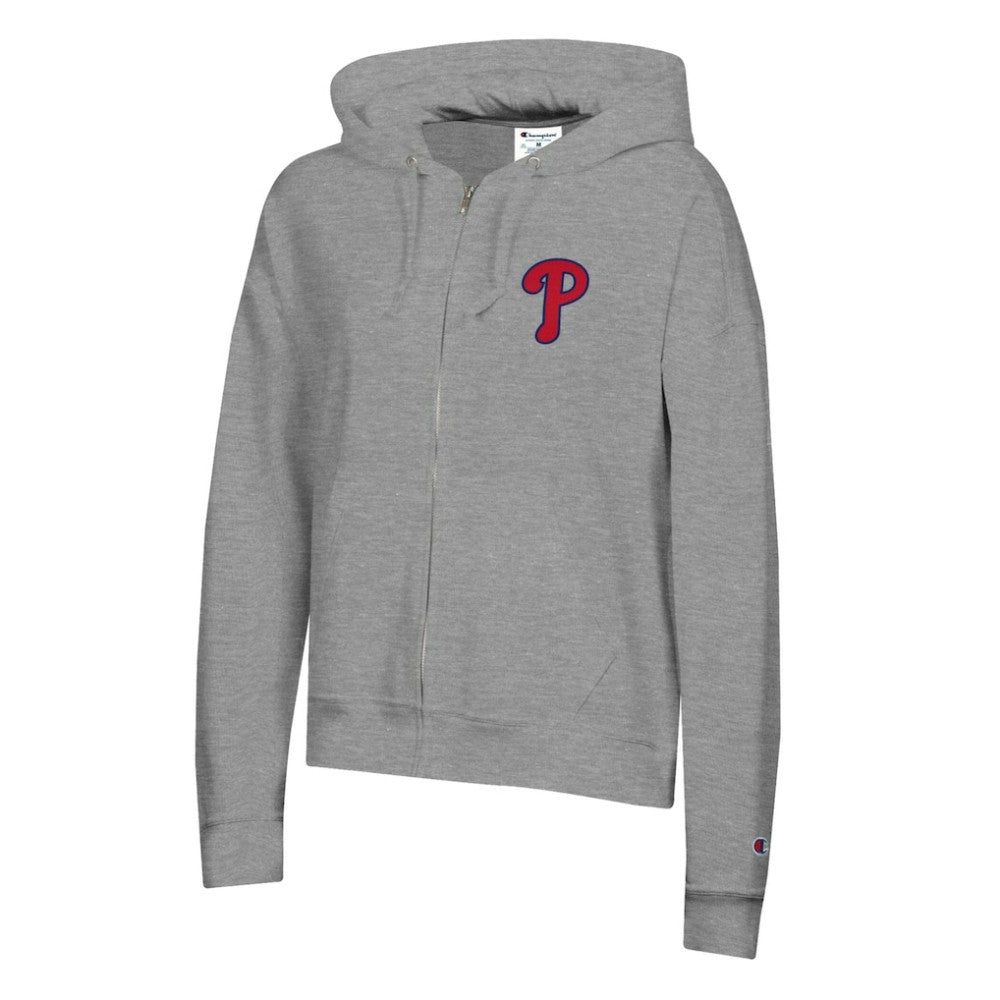 Philadelphia Phillies Champion Women's Powerblend Fleece Full-Zip Hoodie Sale