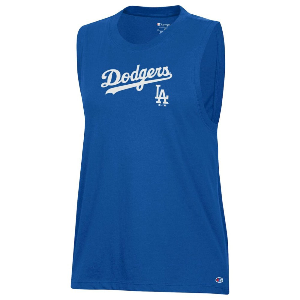 Los Angeles Dodgers Champion Women's Muscle Tank Top for sale