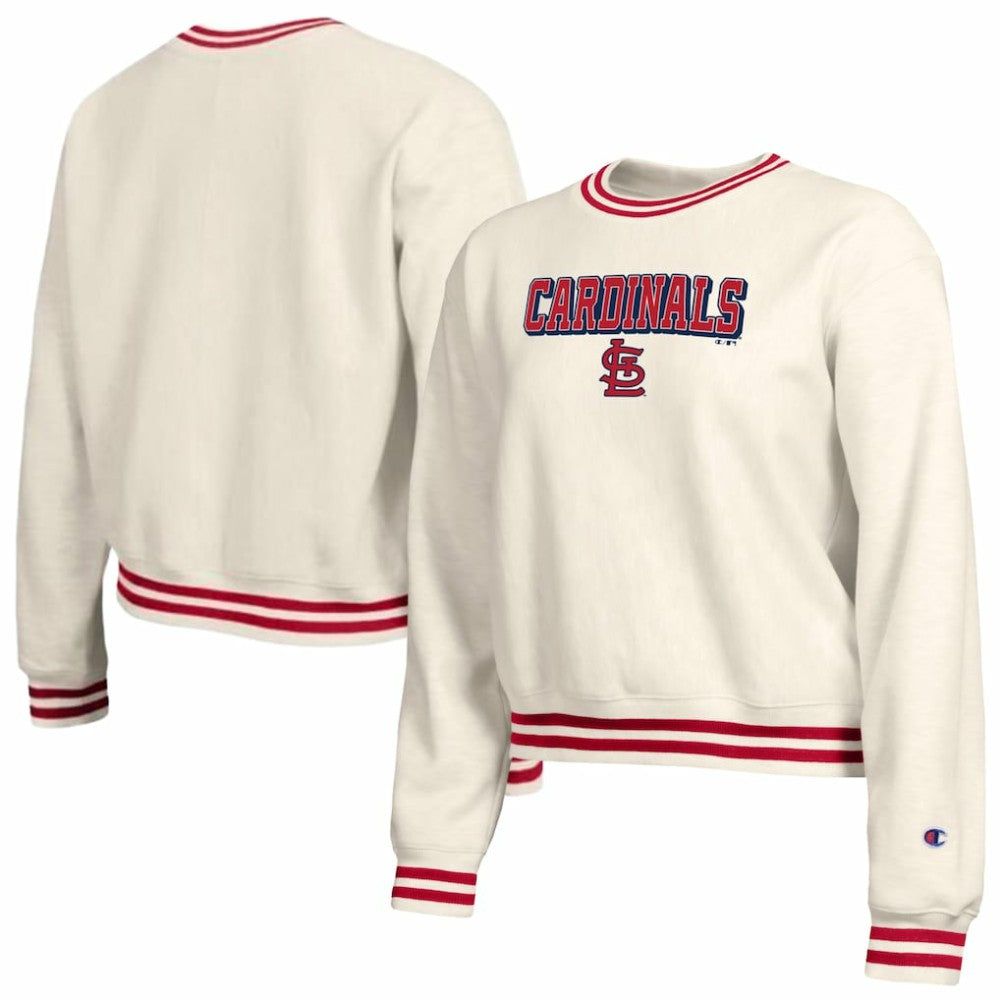 St. Louis Cardinals Champion Women's Reverse Weave Sweatshirt Discount