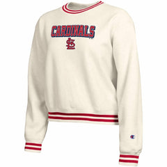St. Louis Cardinals Champion Women's Reverse Weave Sweatshirt Discount