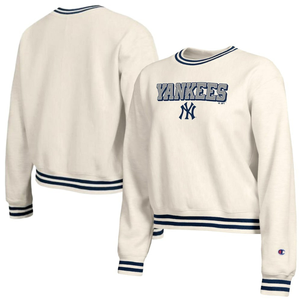 New York Yankees Champion Women's Reverse Weave Sweatshirt Discount