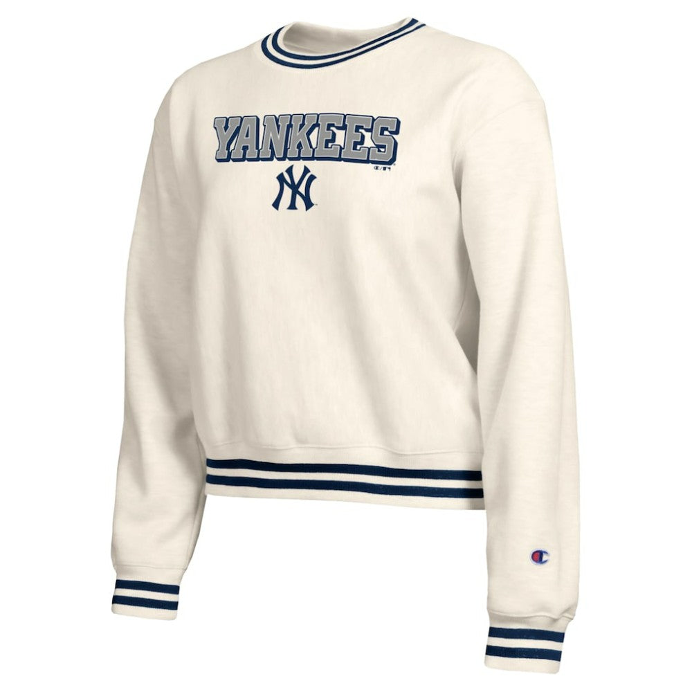 New York Yankees Champion Women's Reverse Weave Sweatshirt Discount