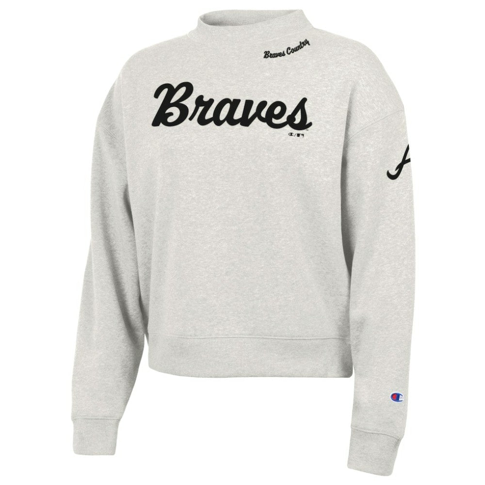 Atlanta Braves Champion Women's Triumph Tri-Blend Sweatshirt Near Me