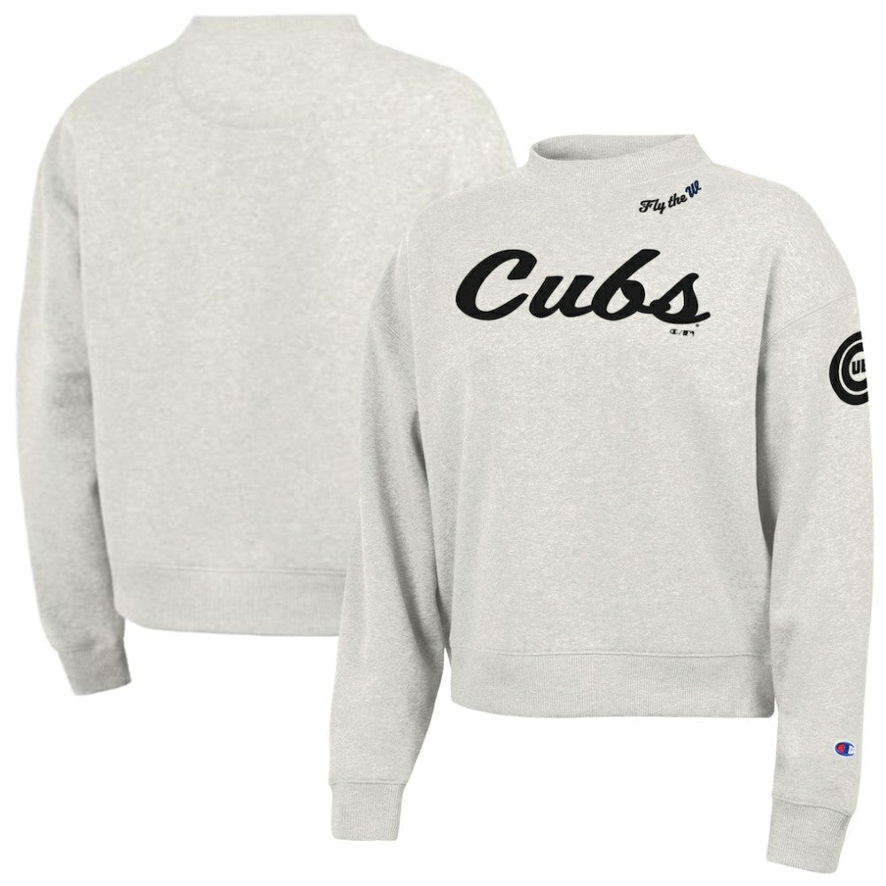 Chicago Cubs Champion Women's Triumph Tri-Blend Sweatshirt Online