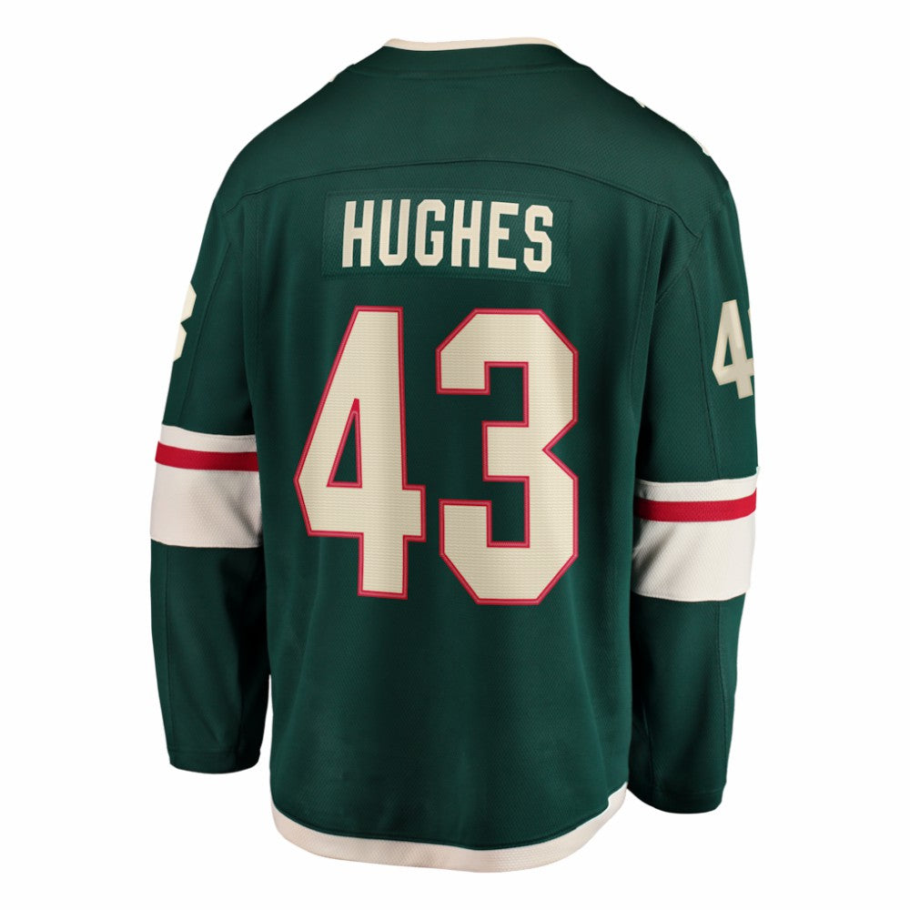 Quinn Hughes Minnesota Wild Fanatics Home Breakaway Jersey - Green | Fanatics discount
