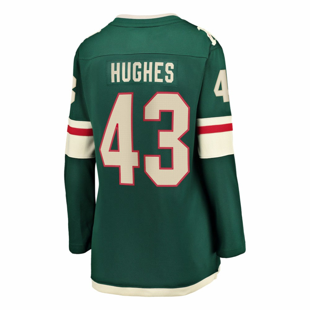Quinn Hughes Minnesota Wild Fanatics Women's Home Breakaway Jersey - Green | Fanatics discount