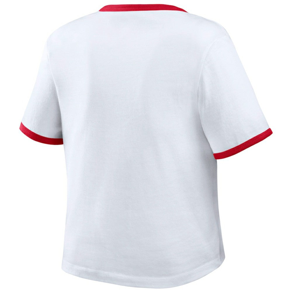 Philadelphia Phillies WEAR by Erin Andrews Women's Ringer Baby T-Shirt Online
