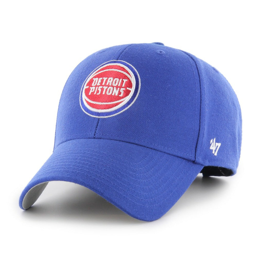 47 brand Detroit Pistons '47 MVP Clean Up Adjustable Hat Blue