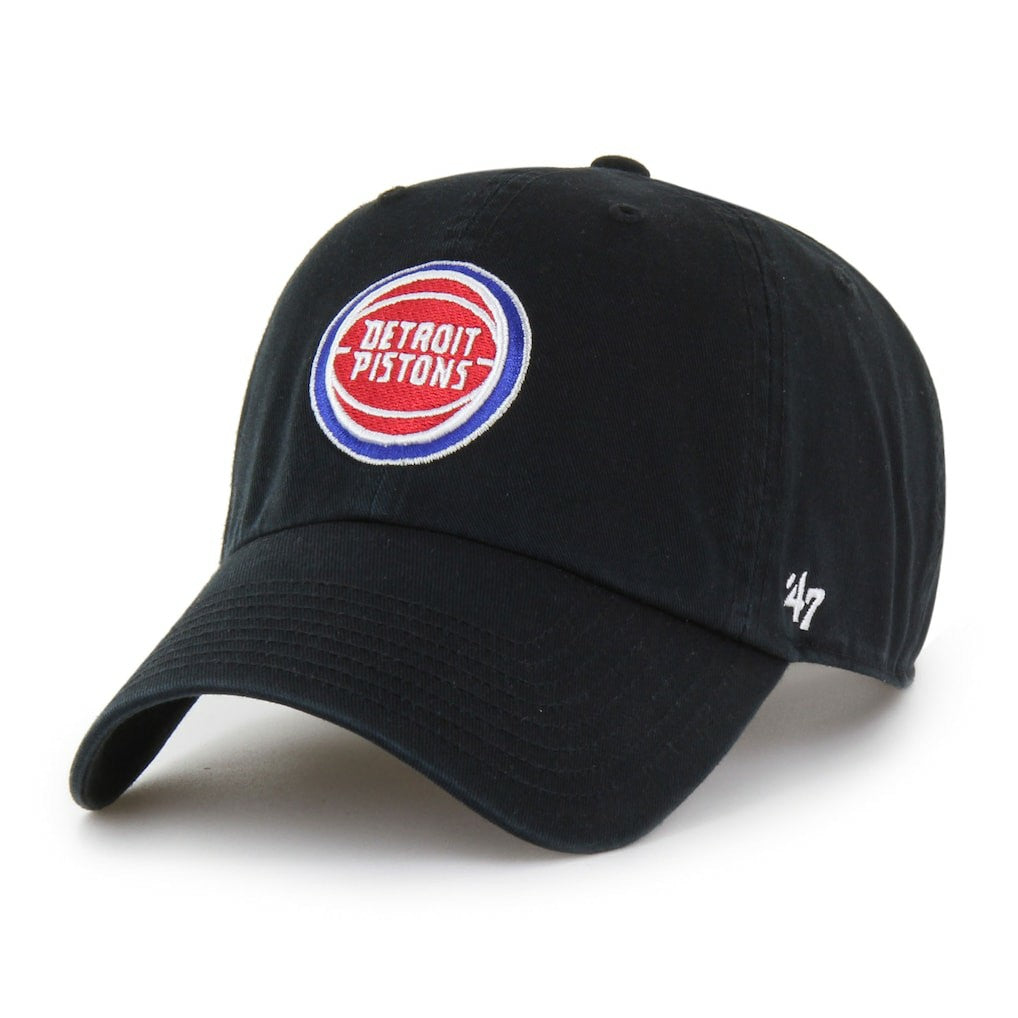 47 brand Detroit Pistons '47 Clean Up Adjustable Hat Black