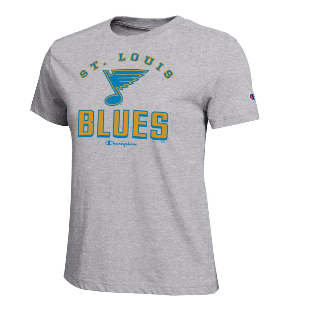 St. Louis Blues Champion Women's Core T-Shirt - Gray | NHL sale