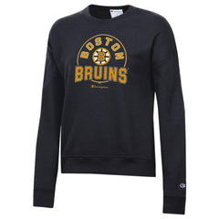 Boston Bruins Champion Women's Powerblend Fleece Sweatshirt - Black | NHL sale