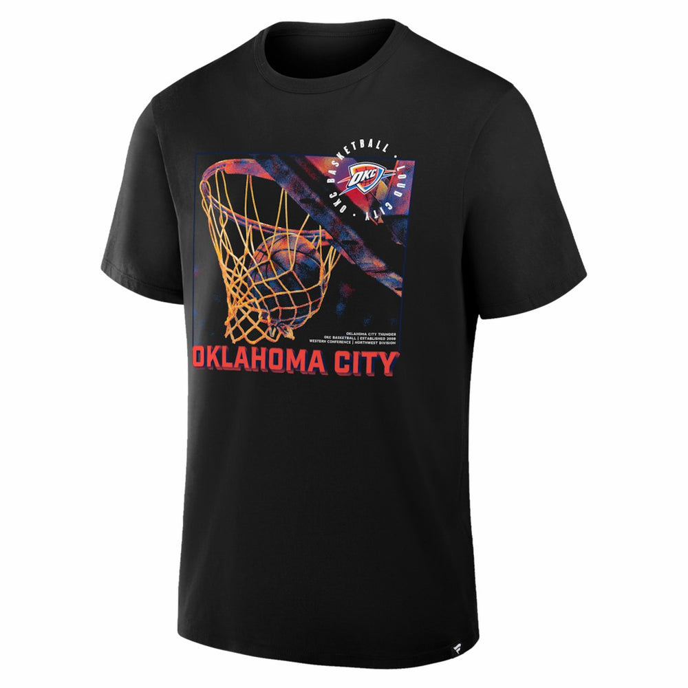 Oklahoma City Thunder Chase Chrome T-Shirt Black