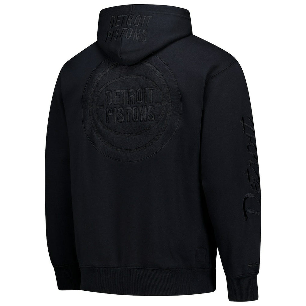 Mitchell & Ness Detroit Pistons Phantom Fleece Hoodie Black
