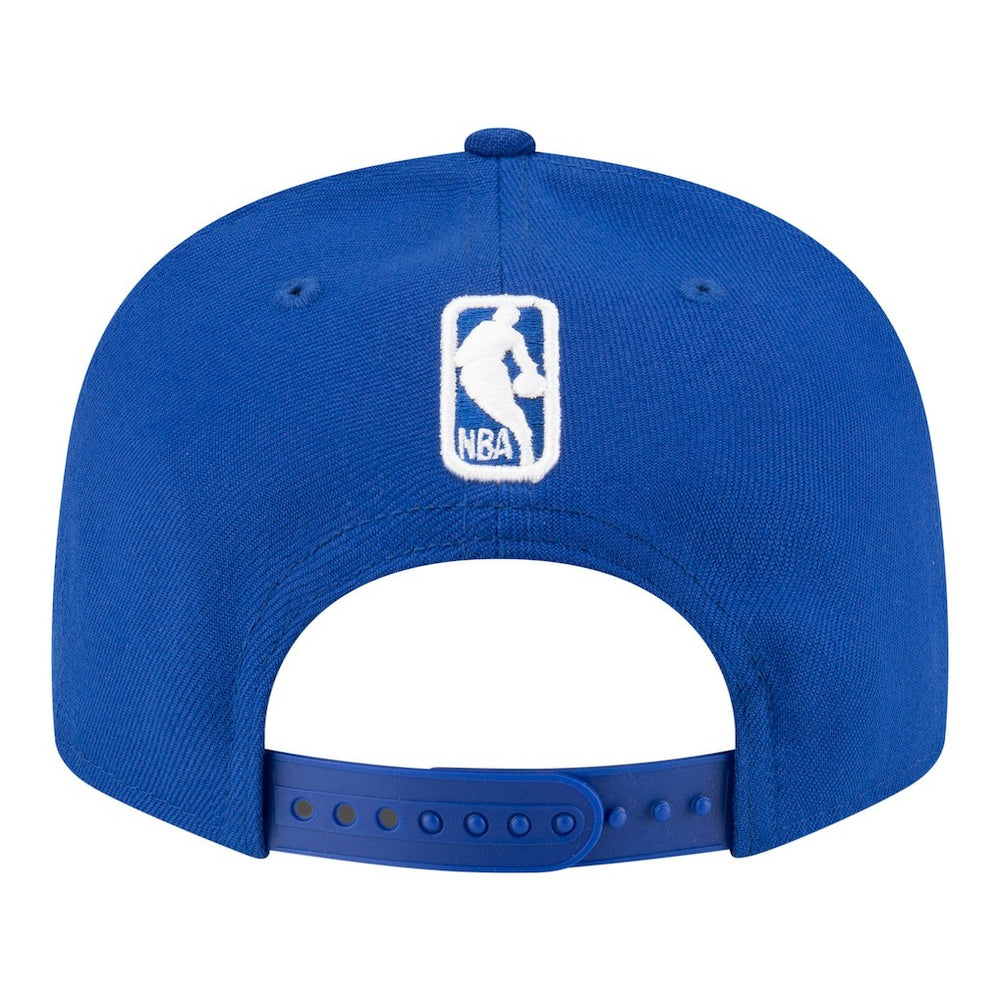 New Era Detroit Pistons One Tone Team 9FIFTY Adjustable Hat Blue