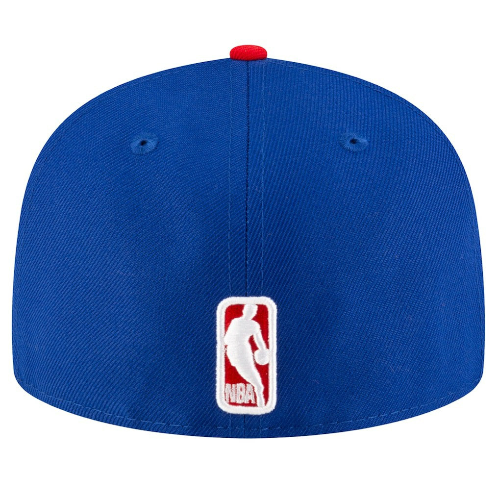 New Era Detroit Pistons Two-Tone 59FIFTY Fitted Hat Blue