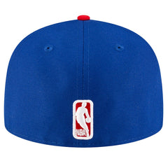 New Era Detroit Pistons Two-Tone 59FIFTY Fitted Hat Blue
