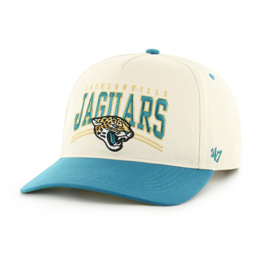 Jacksonville Jaguars '47 Flection Relaxed Hitch Adjustable Hat - Natural - 47 brand